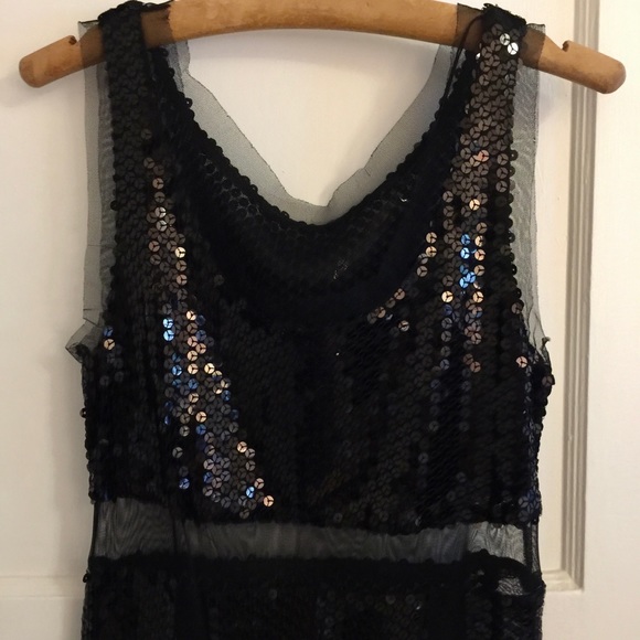 Black Sequined Dress - Picture 8 of 16